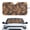 Autumn Oak Leaf & Tree Camouflage Pattern, variant on Uourmeti Fire Tiger & Ice Wolf Duel Car Windshield Sun Shade - Foldable UV & Heat Blocker - Stylish Auto Interior Accessory for SUV, Sedan & Truck