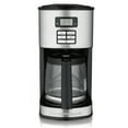 Hamilton Beach Digital 12 Cup Programmable Coffee Maker, Model 49618