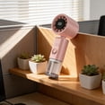 thumbnail image 7 of Gifts Sentmoon Foldable Portable Mist Fan USB Rechargeable with 5 Speeds Spray Humidifier Compact Travel Cooling Handheld Mini Fan with Detachable Water Tank Quiet for Office Home Outdoor, 7 of 7