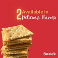 thumbnail image 3 of Suzie's Organic Saltine Crackers, Salted with Extra Virgin Olive Oil, Baked Snack - 6 Pack, 8.8oz Each, 3 of 6