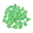 thumbnail image 3 of 50Pcs Luminous Stones Glow in The Dark Rocks Cobblestones Garden Pebbles Glowing Green, 3 of 8