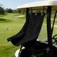 thumbnail image 7 of Golf Towel, 15.7x15.7in Microfiber Golf Cleaning Towel with Carabiner Clip, Hook Loop Fastener Golf Towel, Convenient Cleaner for Golf Sports and Outdoor, 7 of 7