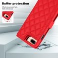 thumbnail image 2 of Allytechgroup Wallet Case for iPhone 8 Plus/7 Plus with Credit Card Slot, RFID Blocking PU Leather Case with Lanyard & Shoulder Strap & Kickstand Shockproof Bumper for Women Men, Red, 2 of 8