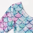 thumbnail image 2 of Gymnastics Leotard w/Headband for Girl Mermaid Long Sleeve Biketards Dance Clothes, 2-8Y, 2 of 7