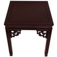 thumbnail image 2 of Oriental Furniture Rosewood Square Ming Table, Rosewood, 2 of 2