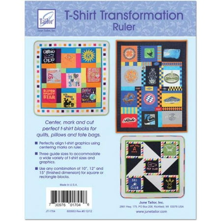 T-Shirt Transformation Ruler-15-1/2"X15-1/2"