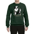 thumbnail image 2 of If It's Not a Border Collie It's Just a Dog Gift | Mens Dog Lover Crewneck Graphic Sweatshirt, Forest Green, 3XL, 2 of 3