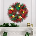 thumbnail image 3 of Gemmy 22 in EmoteGlow Dr. Seuss The Grinch Musical & Lighted Wreath  - Red, 3 of 3