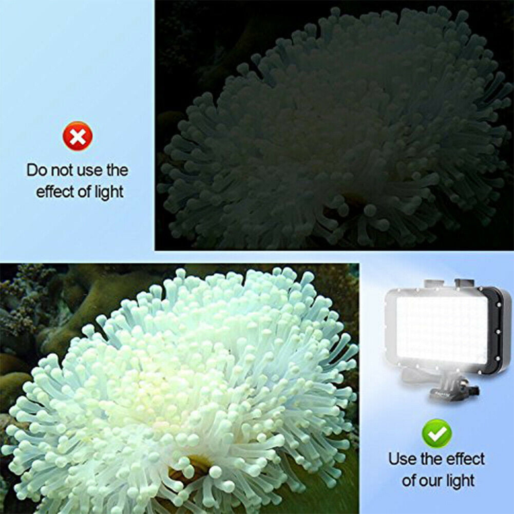 Diving Light Waterproof 50M Sport Camera LED Underwater Outdoor Action for GOPRO 