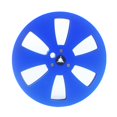 thumbnail image 1 of Yimiti 1/4 7 Inch Aluminum Alloy Empty Tape Reel:For Teac,Optimal Sound,Good Quality,Blue, 1 of 9