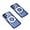 Blue, variant on Magnetic Frosted Skin Feeling Hard Case with Magnetic Attraction, Thin and Light Texture for Samsung Galaxy S23 S22 S21 Ultra Plus FE Note20 Note10 Phone Case (Red,Note20)
