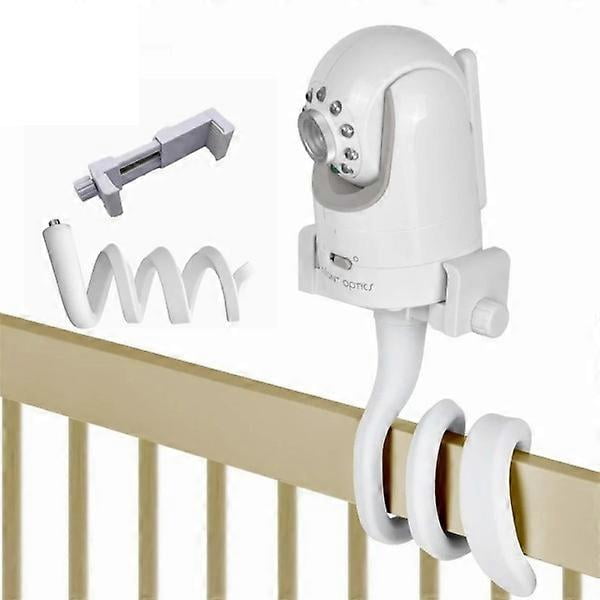 Baby monitor bed mount multi-function camera holder 1/4 screw flexible clamp hose camera mount cam adjustable long arm
