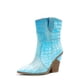 thumbnail image 1 of Botas vaqueras cálidas de tacón alto para mujer, 1 of 5