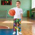 thumbnail image 6 of joogoo Art Soccer Footballs Boys' Sweatpants Jogger Pants 4T, 6 of 8