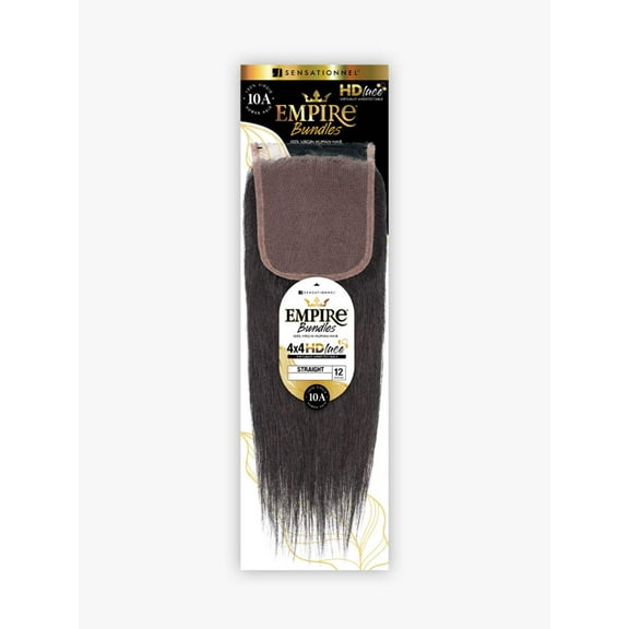 SENSATIONNEL - EMPIRE HH 4 X 4 HD LACE CLOSURE STRAIGHT