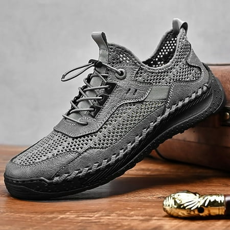 

2024 Men s Casual Fashion Sandals Outdoor Hiking Athletic Sports Shoes Stretchy Mesh Upper Breathable Lightweight Walking Sandals