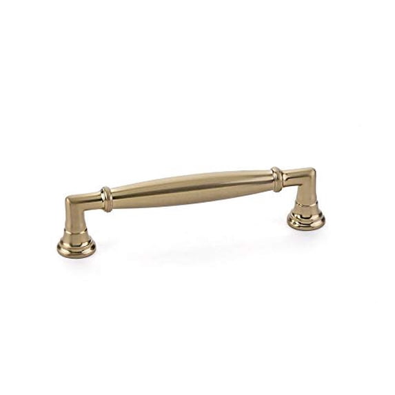 Emtek Westwood Cabinet Pull, 3.5" Center-to-Center, Satin Brass