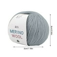 thumbnail image 4 of HHGBAD Hand-Woven Merino Wool Yarn - Soft & Warm, Medium Coarse, Perfect for Scarves, Hats, Overcoats - 9cmx9cmx6cm Skein, 2.0mm Diameter, 4 of 6