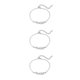 thumbnail image 4 of Jumpingount Pulseras de circón Forma de mimbre Brazalete brillante Rama de diamantes de imitación Cadena de estilo elegante Fiesta de banquete de Type1 NO1, 4 of 6