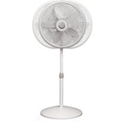 Lasko Elegance and Performance 18 3-Speed Oscillating Pedestal Fan, White, 1820