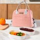 thumbnail image 1 of Xihbxyly Bolsa Térmica para Almuerzo, de Aluminio Engrosado, Portátil y Hermética, Mantiene La Comida Fresca Por Más Tiempo, Gran Capacidad para Loncheras, Frutas y Bebidas, para El Trabajo y La Escu, 1 of 4