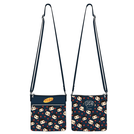 Funko Pop! Faux Leather Shoulder or Cross Body Passport Bag: Seinfeld
