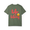 thumbnail image 2 of Life Be Lifeing Unisex Garment-Dyed Oversized T-shirt, 2 of 4