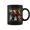 Black, variant on Dabbing Santa Elf Friends Christmas Boys Girls Xmas Dab Coffee Mugs