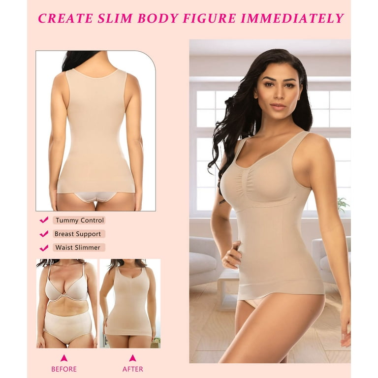 Spanx cami with built in bra deals