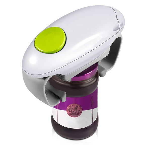 Electric Jar Opener - Strong and Sturdy Kitchen Gadget for Sealed Jars - Hands-Free Automatic Jar Op