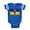 Royal Blue, variant on CafePress - Glory To Ukraine - Cute Infant Baby Football Bodysuit