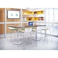 thumbnail image 4 of KFI Studios Jive Counter Stool, Natural Wood Back, Tuxedo Seat, 4 of 6