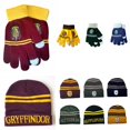 thumbnail image 2 of Gorro de Cosplay de Halloween de la escuela mágica, corbatas de cuello de invierno, sombrero de Cosplay de Slytherin Hufflepuff, 2 of 4
