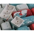 thumbnail image 4 of Keycaps 108 PBT Heat Sublimation XDA Profile Japanese Ukiyo-e Coral Sea Keycap for Cherry Switch Mechanical Keyboard, 4 of 7