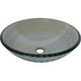 thumbnail image 1 of Novatto TIS-158BN Imponeren Glass Vessel Bathroom Sink Set, Brushed Nickel, 1 of 1