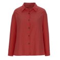 thumbnail image 1 of Moda Mujer Causal Blusa sólida Camiseta de manga larga Otoño Sweartshirt Tops Fridja  czfsfas6254, 1 of 8