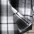 thumbnail image 6 of Ccpelsie Kids Plaid Button Down Shirt Boys Girls Soft Comfortable Long Sleeve Classic Collared for Toddler(Grey,6-7 Years), 6 of 9