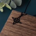 thumbnail image 6 of Irish-Celtic Knot Necklace Witchs Knot Choker Chain Wiccan Symbol Charm Vintage Protections, 6 of 8