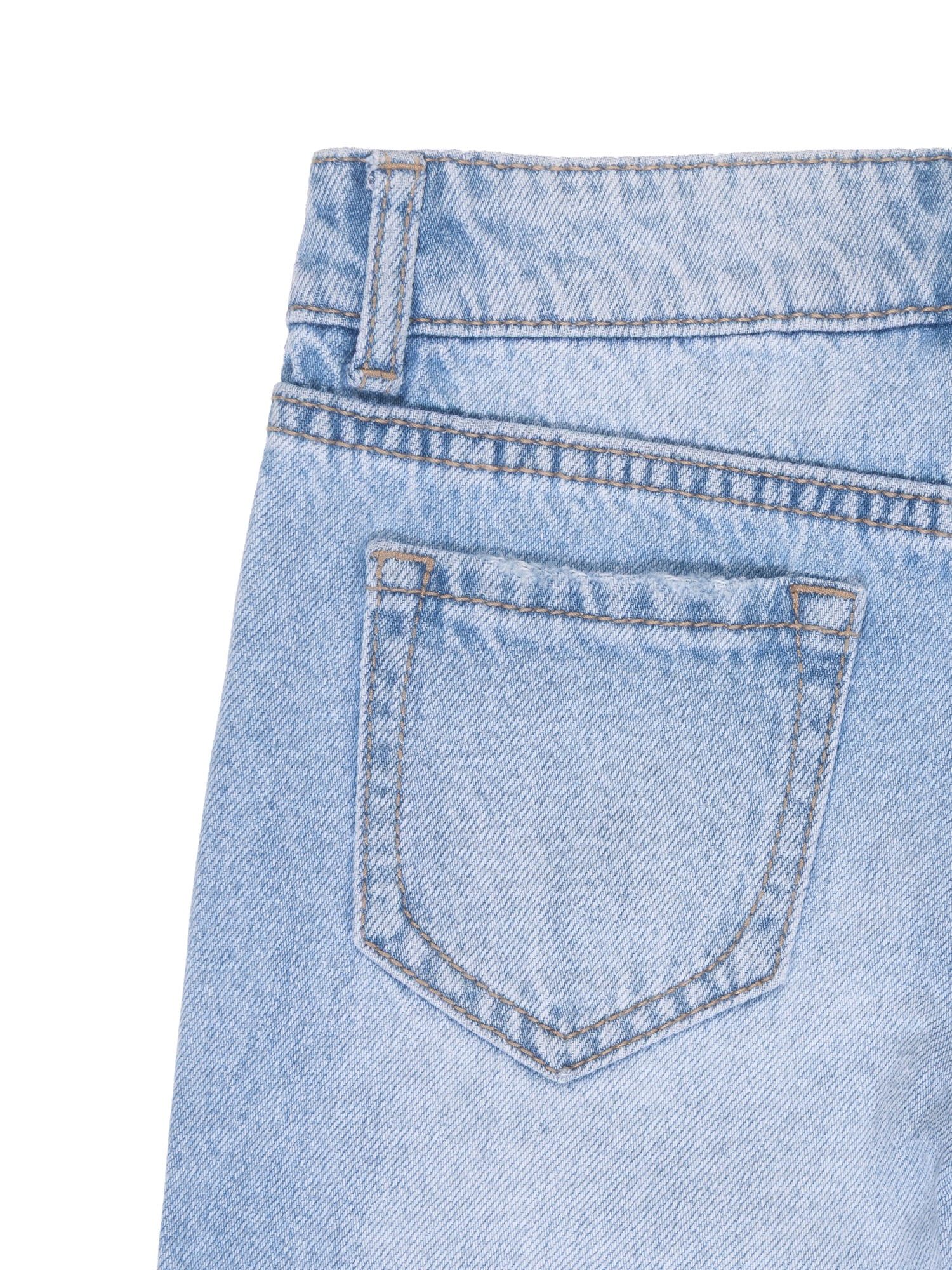 Wonder Nation Girls Easy Straight Leg Jean, Sizes 5-18