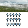 thumbnail image 4 of Lawn Sprinkler, Lawn Sprinkler Nozzle Wide Use 360° Automatic Rotation G1/2 External Thread  For Frost Prevention Impeller Nozzle,Round Nozzle, 4 of 8