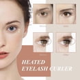 thumbnail image 3 of 2X Heated Eyelash Curlers Electric Eyelash Curler Quick Natural Curling for Long Lasting,Safe Anti-Burn Eyelash Curlers, 3 of 8
