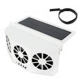 thumbnail image 2 of Muyoka Ventilador de ventilación de escape de circulación de coche, herramienta de refrigeración de vehículo, carga Dual USB Solar Muyoka Hogar, 2 of 7