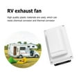 thumbnail image 7 of 12V Caravan Motorhome Trailer Side Air Vent Fan RV Ventilation Exhaust Fan For Camper Trailer Boat Marine Yacht Accessory ,Easy to Use, 7 of 7