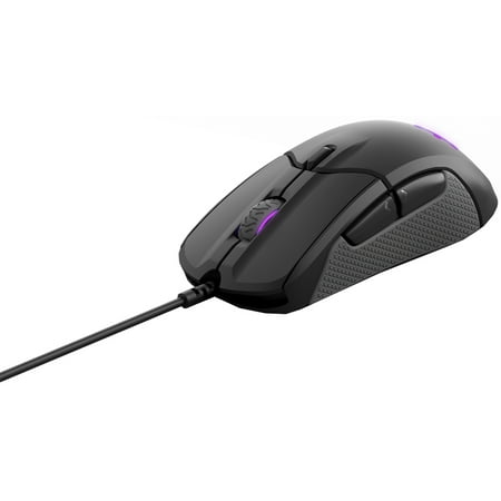 SteelSeries - Rival 310 Wired Optical Gaming Mouse with RGB Lighting - Black