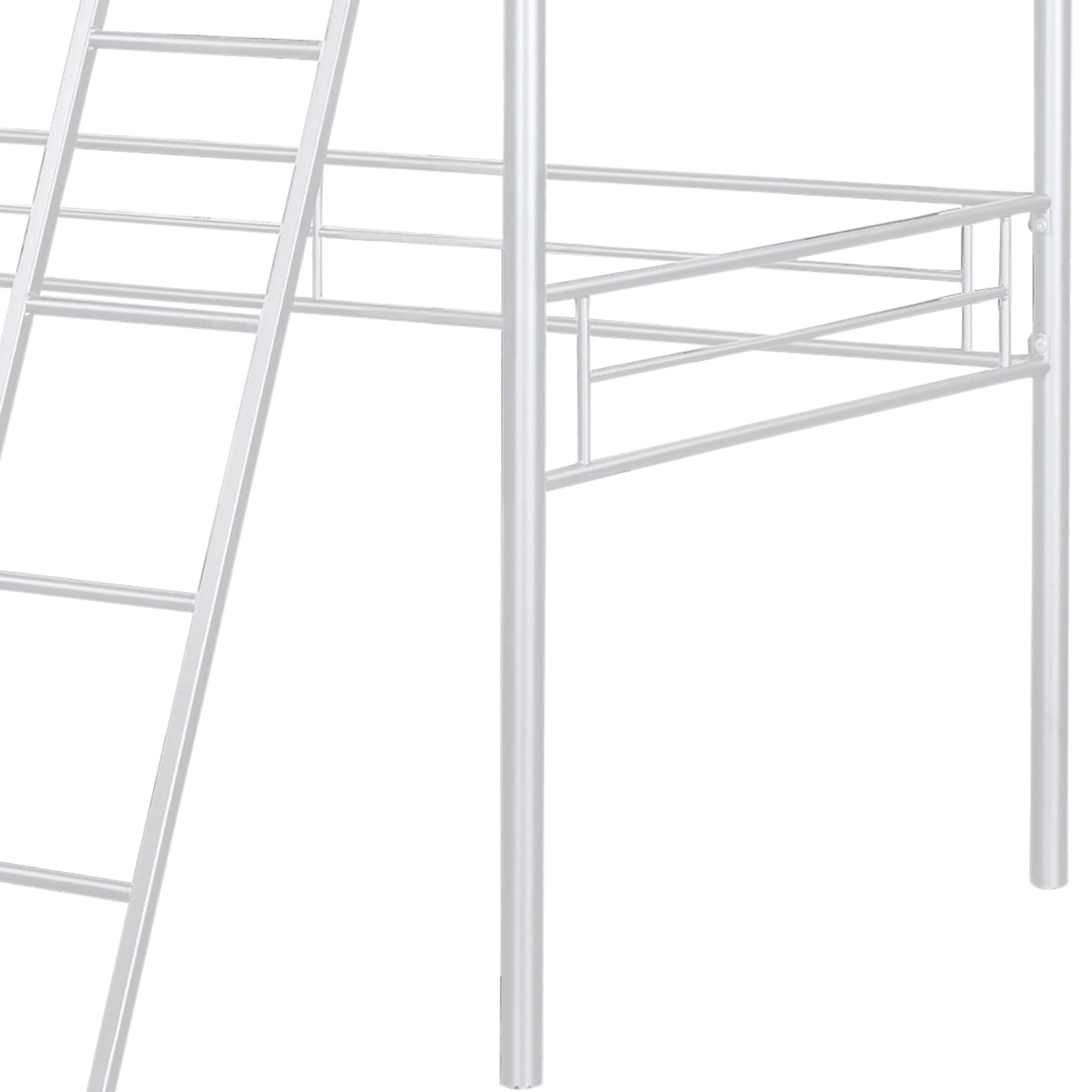 Furniture of America Amelia Kids White Twin Loft Bed