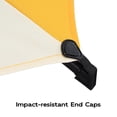 thumbnail image 3 of Abba Patio 9ft Lyon Outdoor Patio Umbrella Cover Replacement, 8 Ribs, Yellow & Cream, 3 of 5