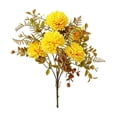 thumbnail image 2 of Mrzvby Fall Decoration and Home Decor,Thanksgiving Simulated Dahlias Individual Bouquet Plastic Simulated Chrysanthemum Thanksgiving Table Vase Flower Arrangement Decoration, 2 of 6