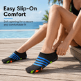 thumbnail image 3 of Wdhugt Women’s Water Shoes Quick Dry Aqua Socks Lightweight Slip On Swim Shoes for Beach Pool Water Sports Size 36 Eu 5.5 Us 23 Cm, 3 of 8