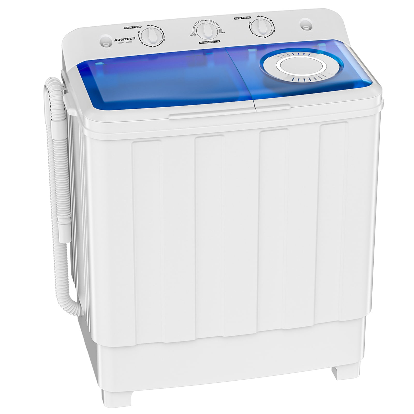 11Lbs Portable Washing Machine Nictemaw 16Lbs Capacity Twin Tub Washer and Dryer Combo &Dryer 5Lbs Semi-Auto with Built-in Drain Pump/Time Control for Home/Apartments/Dorms/RV Mini Washer 