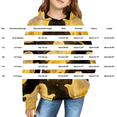 thumbnail image 3 of YunPes Unisex Kids Hoodie Boys Girls Waffle Textured Sweatshirt Cute Ghost Print Long Sleeve Hooded Pullover Spring Fall Clothes, 3 of 7